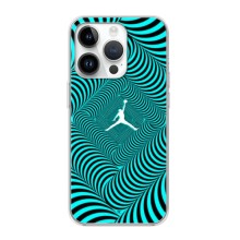 Силиконовый Чехол Nike Air Jordan на Айфон 16 Про (Jordan)