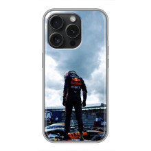 Чехол с прнтом Формула 1 на iPhone 16 Pro – Гонщик 44