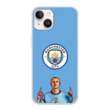 Чохли з принтом на iPhone 16 Ultra Футболіст – Холанд Манчестер Сіті