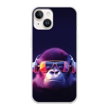 Чехлы с Горилой на Айфон 15 Плюс – Стильная обезьяна