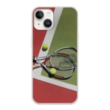 Чехлы с принтом Спортивная тематика для iPhone 16 Ultra (Ракетки теннис)