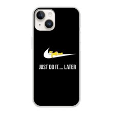 Силиконовый Чехол на iPhone 16 Ultra с картинкой Nike (Later)