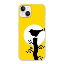 Силиконовый чехол с птичкой на iPhone 16 Ultra – Птичка