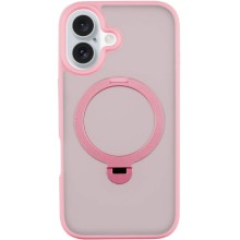 TPU+PC чохол Metal Buttons with MagSafe Colorful HQ Ring для Apple iPhone 16 (6.1") – undefined