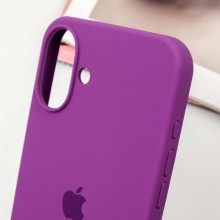 Чехол Silicone Case Full Protective (AA) для Apple iPhone 16 (6.1") – Фиолетовый