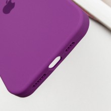 Чехол Silicone Case Full Protective (AA) для Apple iPhone 16 (6.1") – Фиолетовый