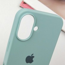 Чехол Silicone Case Full Protective (AA) для Apple iPhone 16 (6.1") – Бирюзовый