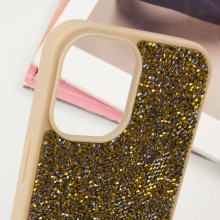 TPU чохол Bling World Rock Diamond для Apple iPhone 16 (6.1") – Золотий