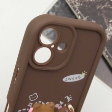 Чехол TPU Toys Case для Apple iPhone 16 (6.1") – Brown