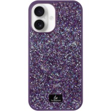 TPU чехол Bling World Rock Diamond для Apple iPhone 16 (6.1") – Фиолетовый