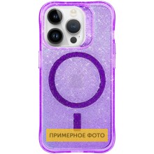 Чехол TPU Radiance with MagSafe для Apple iPhone 16 (6.1") (Purple)