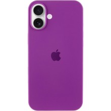 Чехол Silicone Case Full Protective (AA) для Apple iPhone 16 (6.1") – Фиолетовый