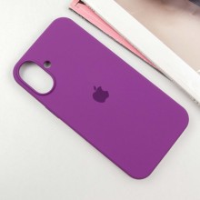 Чехол Silicone Case Full Protective (AA) для Apple iPhone 16 (6.1") – Фиолетовый