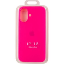 Чехол Silicone Case Full Protective (AA) для Apple iPhone 16 (6.1") – Розовый