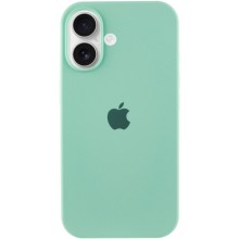 Чехол Silicone Case Full Protective (AA) для Apple iPhone 16 (6.1") – Бирюзовый