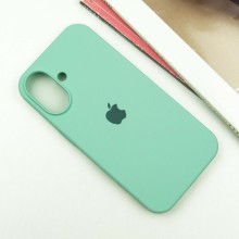 Чехол Silicone Case Full Protective (AA) для Apple iPhone 16 (6.1") – Бирюзовый