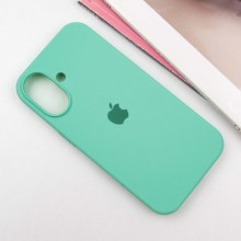 Чехол Silicone Case Full Protective (AA) для Apple iPhone 16 (6.1") – Бирюзовый