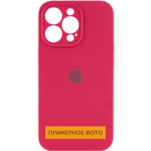 Чехол Silicone Case Full Camera Protective (AA) для Apple iPhone 16 (6.1") – Красный