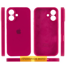 Чохол Silicone Case Full Camera Protective (AA) для Apple iPhone 16 (6.1") – Червоний