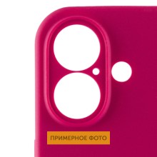 Чохол Silicone Case Full Camera Protective (AA) для Apple iPhone 16 (6.1") – Червоний