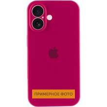 Чохол Silicone Case Full Camera Protective (AA) для Apple iPhone 16 (6.1") – Червоний