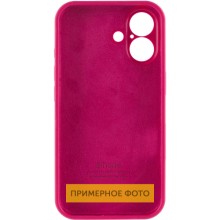 Чохол Silicone Case Full Camera Protective (AA) для Apple iPhone 16 (6.1") – Червоний