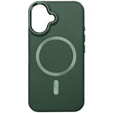 Кожаный чехол SnapCase with MagSafe для Apple iPhone 16 (6.1") – Зеленый