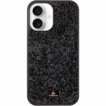 TPU чехол Bling World Rock Diamond для Apple iPhone 16 (6.1") – Черный