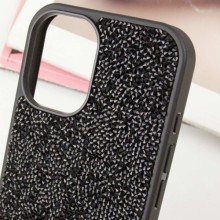 TPU чехол Bling World Rock Diamond для Apple iPhone 16 (6.1") – Черный