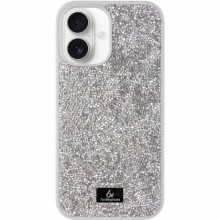 TPU чехол Bling World Rock Diamond для Apple iPhone 16 (6.1") – Серебряный