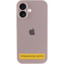 Чехол Silicone Case Full Camera Protective (AA) для Apple iPhone 16 (6.1") – Серый