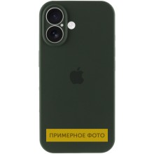 Чохол Silicone Case Full Camera Protective (AA) для Apple iPhone 16 (6.1") – Зелений