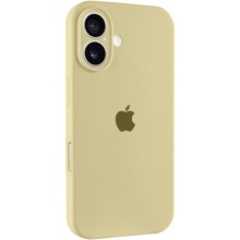 Чохол Silicone Case Full Camera Protective (AA) для Apple iPhone 16 (6.1") – Жовтий