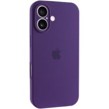 Чохол Silicone Case Full Camera Protective (AA) для Apple iPhone 16 (6.1") – Фіолетовий