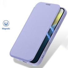 Чохол-книжка Dux Ducis Skin X Pro with MagSafe для Apple iPhone 16 (6.1") – Фіолетовий