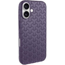 Чохол TPU Weaving для Apple iPhone 16 (6.1") – Фіолетовий