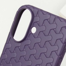 Чохол TPU Weaving для Apple iPhone 16 (6.1") – Фіолетовий