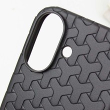 Чохол TPU Weaving для Apple iPhone 16 (6.1") – Чорний