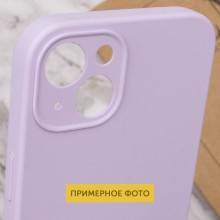 Чехол Silicone Case Full Protective (AA) NO LOGO для Apple iPhone 16 (6.1") – Сиреневый