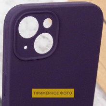 Чохол Silicone Case Full Protective (AA) NO LOGO для Apple iPhone 16 (6.1") – Фіолетовий