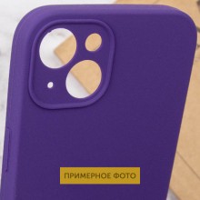 Чохол Silicone Case Full Protective (AA) NO LOGO для Apple iPhone 16 (6.1") – Фіолетовий