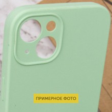 Чохол Silicone Case Full Protective (AA) NO LOGO для Apple iPhone 16 (6.1") – Зелений