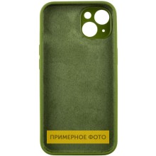 Чехол Silicone Case Full Protective (AA) NO LOGO для Apple iPhone 16 (6.1") – Зеленый