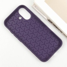 Чохол TPU Weaving для Apple iPhone 16 (6.1") – Фіолетовий