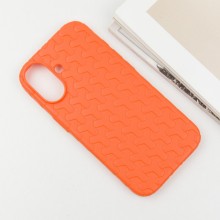 Чохол TPU Weaving для Apple iPhone 16 (6.1") – Помаранчевий