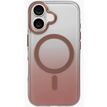 Чохол TPU+PC Shadow with MagSafe для Apple iPhone 16 (6.1") – Rose Gold