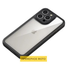 TPU чохол Transparent + Colour 1,5mm для Apple iPhone 16 (6.1") – Чорний