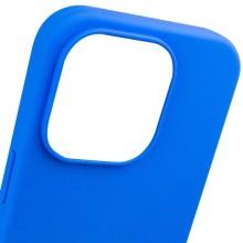 Чехол Silicone Case Full Protective (AA) NO LOGO для Apple iPhone 16 (6.1") – Синий
