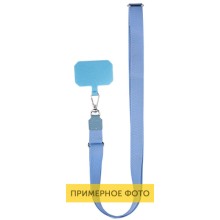 Чехол TPU GETMAN Cat with straps для Apple iPhone 16 (6.1") – Голубой