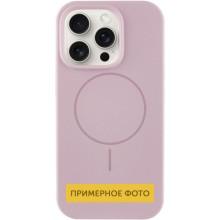 Чехол Silicone Case Full Protective (AA) NO LOGO with MagSafe для Apple iPhone 16 (6.1") – Розовый